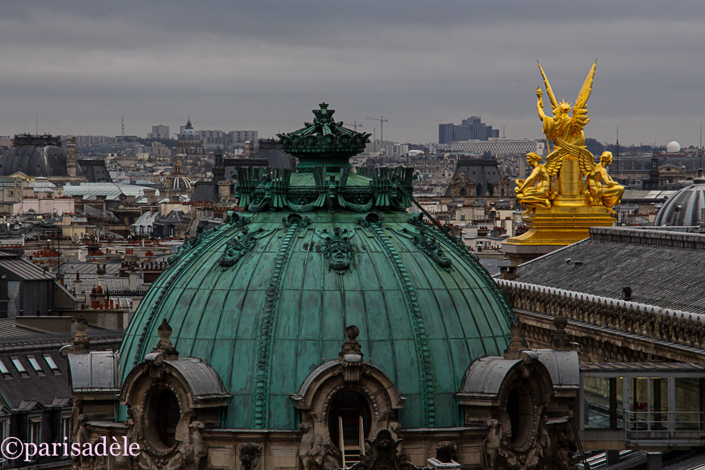 galeries lafayette rooftop view