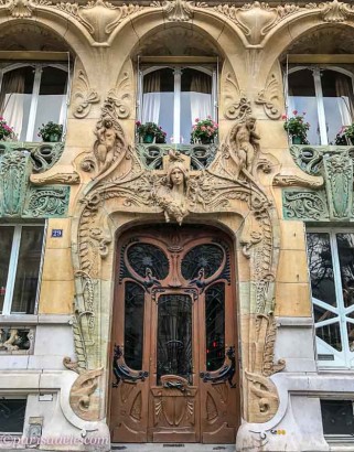 Jules Lavirotte Building Avenue Rapp Paris Art Nouveau
