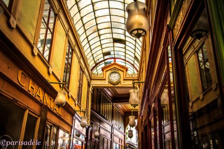 covered passageways arcades malls paris