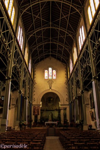 paris steel church interior